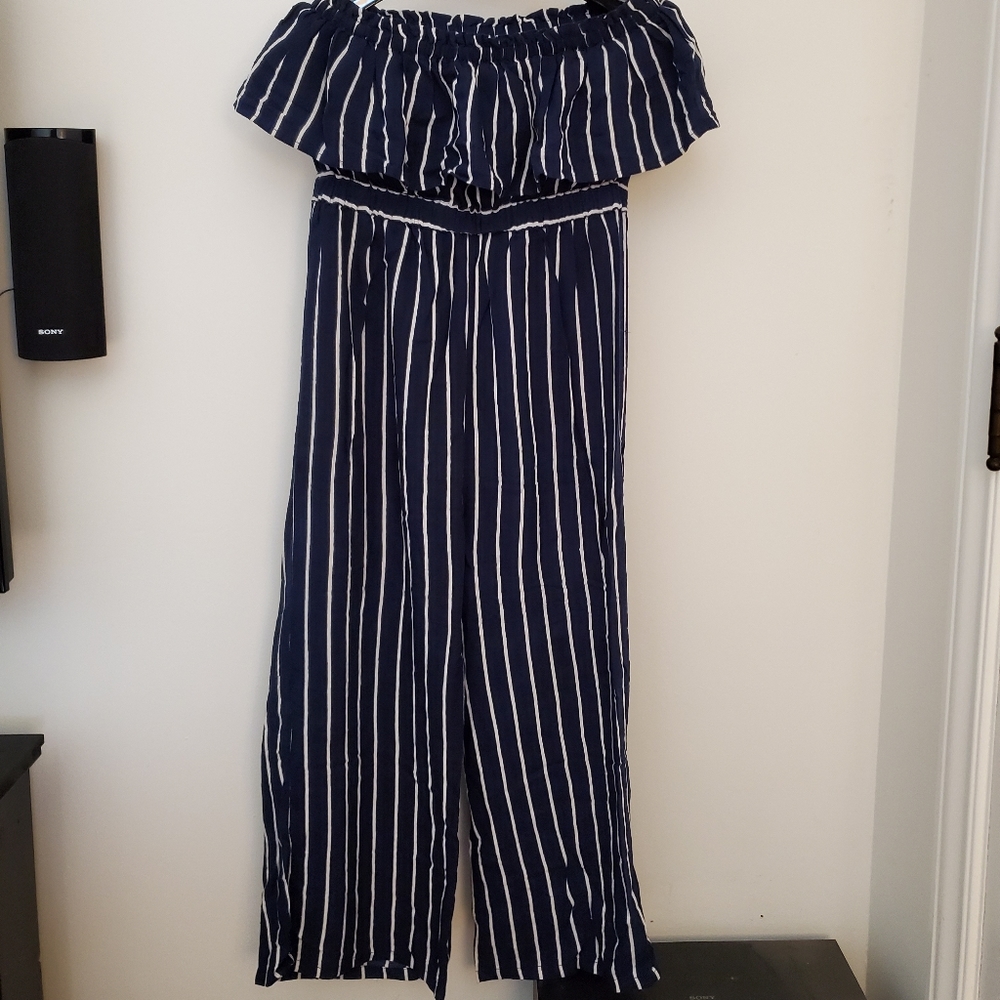 Strapless Pant-Length Romper